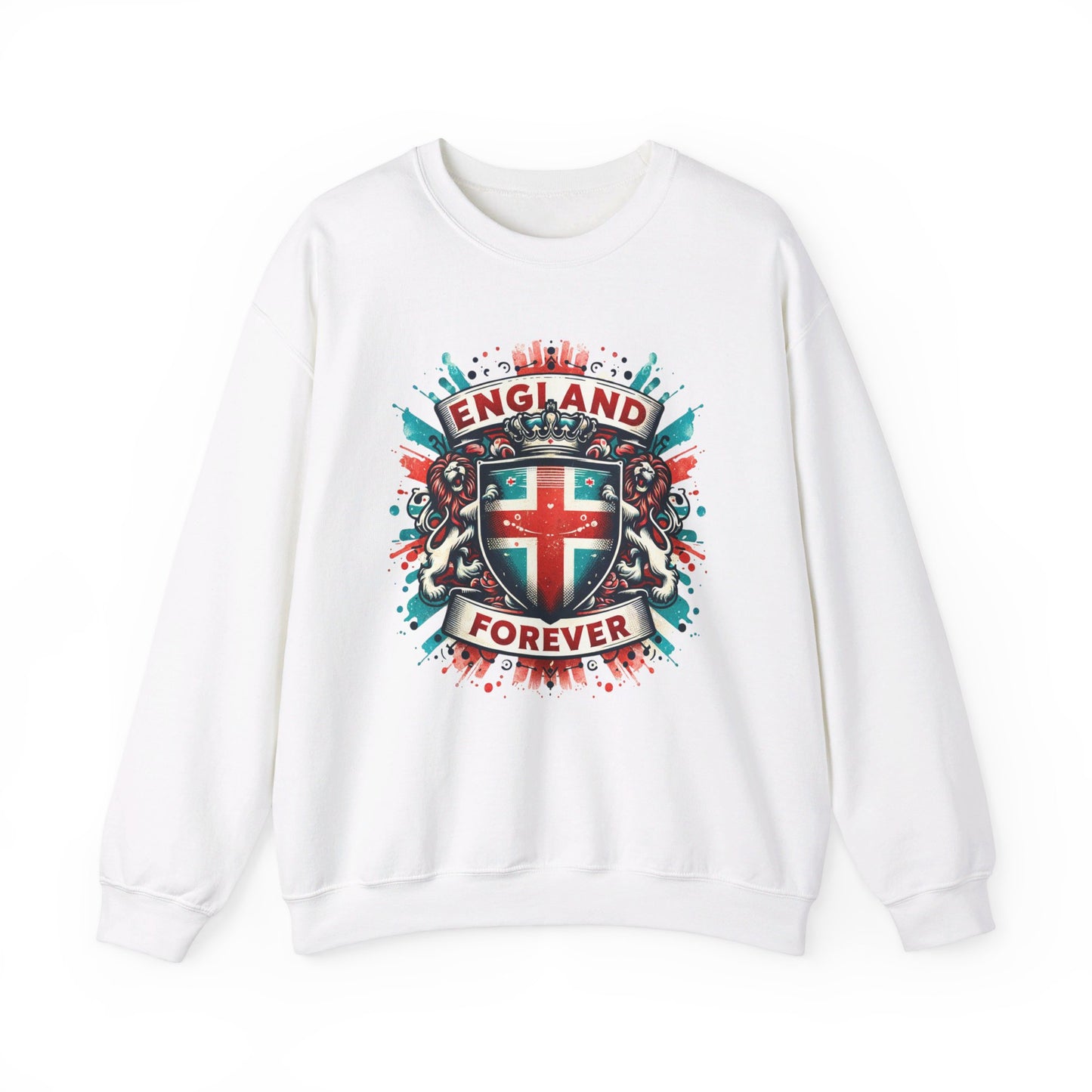 england forever unisex heavy blend™ crewneck sweatshirt