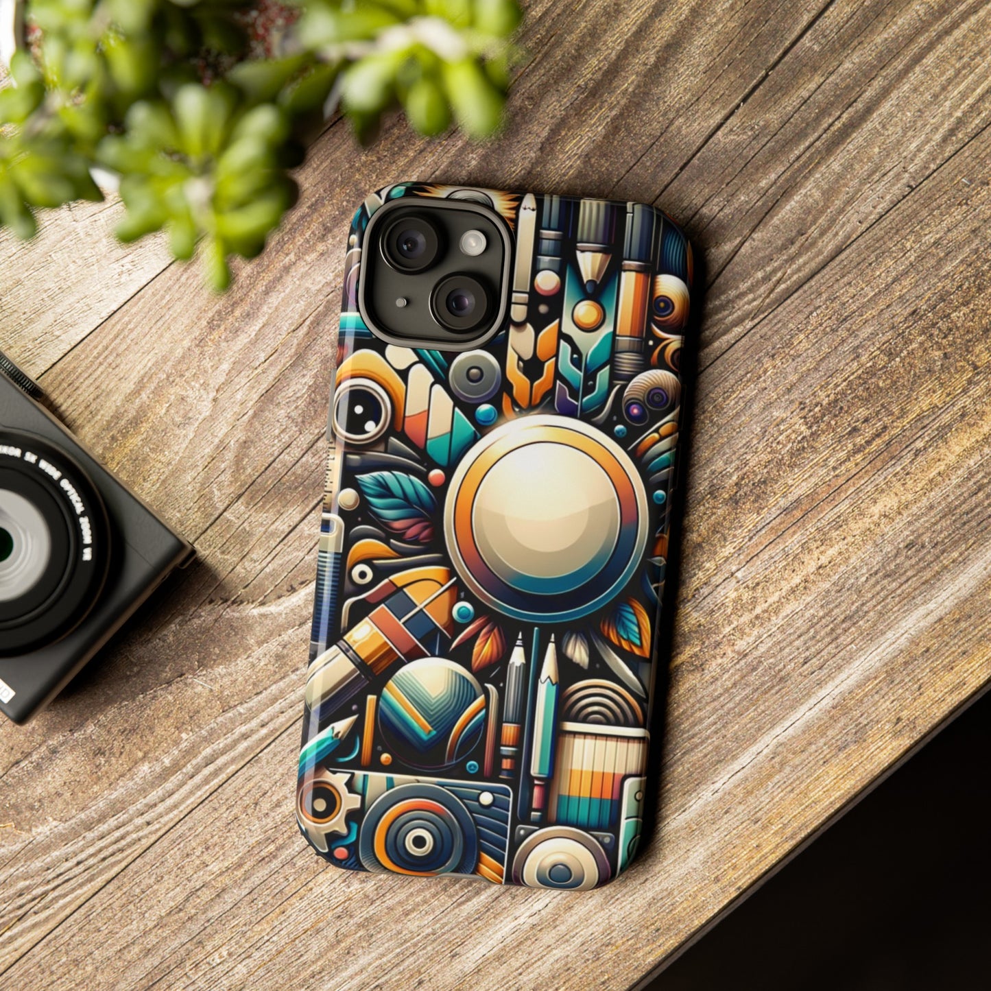 doodle tough cases for iphone, samsung & google pixel