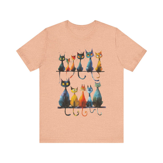 Colorful Cats T-Shirt