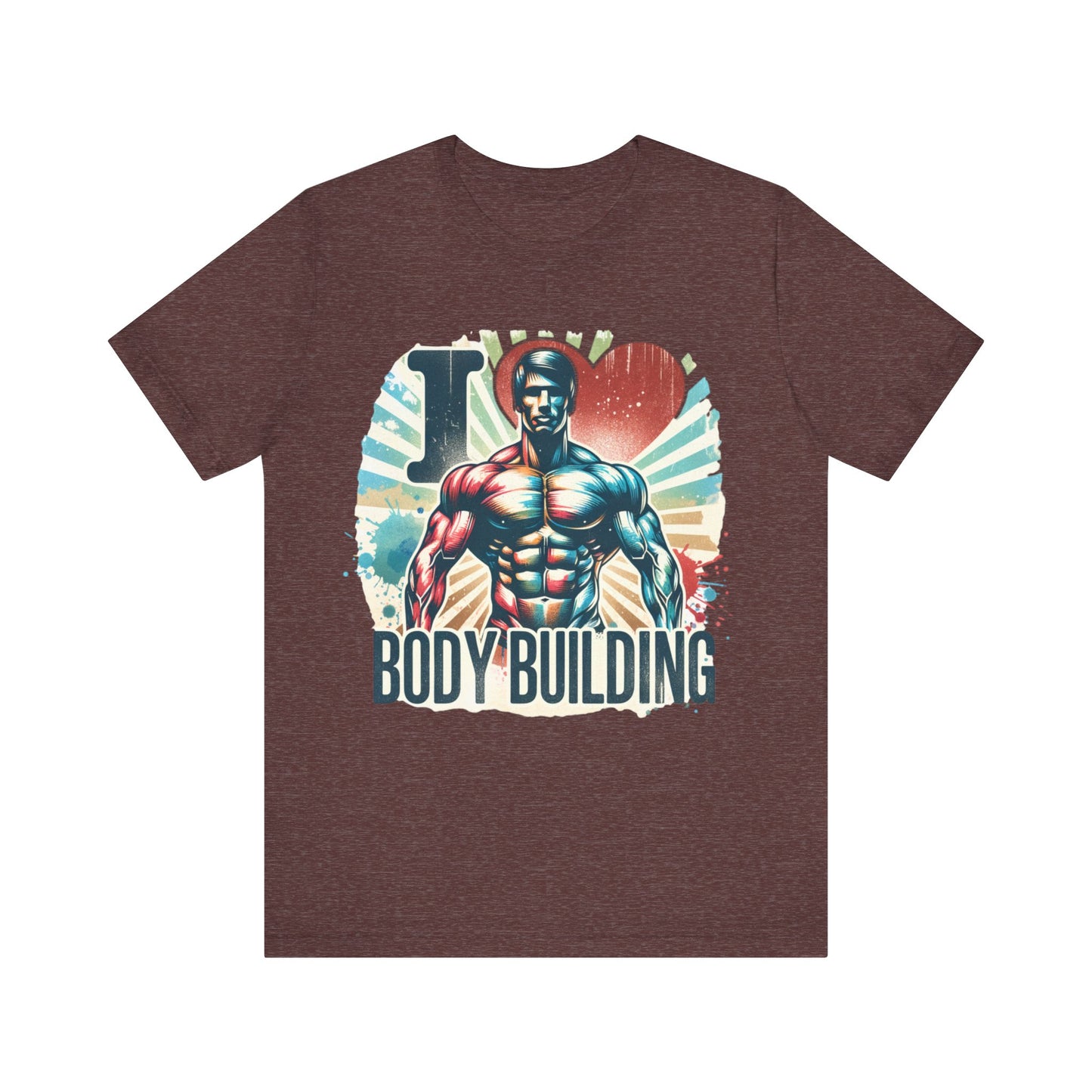 bodybuilding logo t-shirt