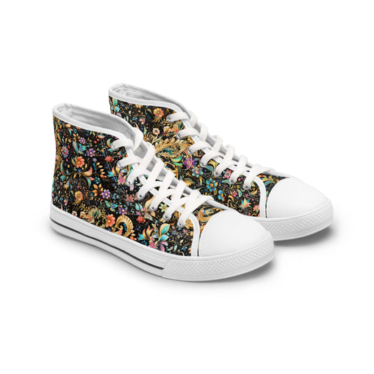 Artsy Flowers Women Sneakers