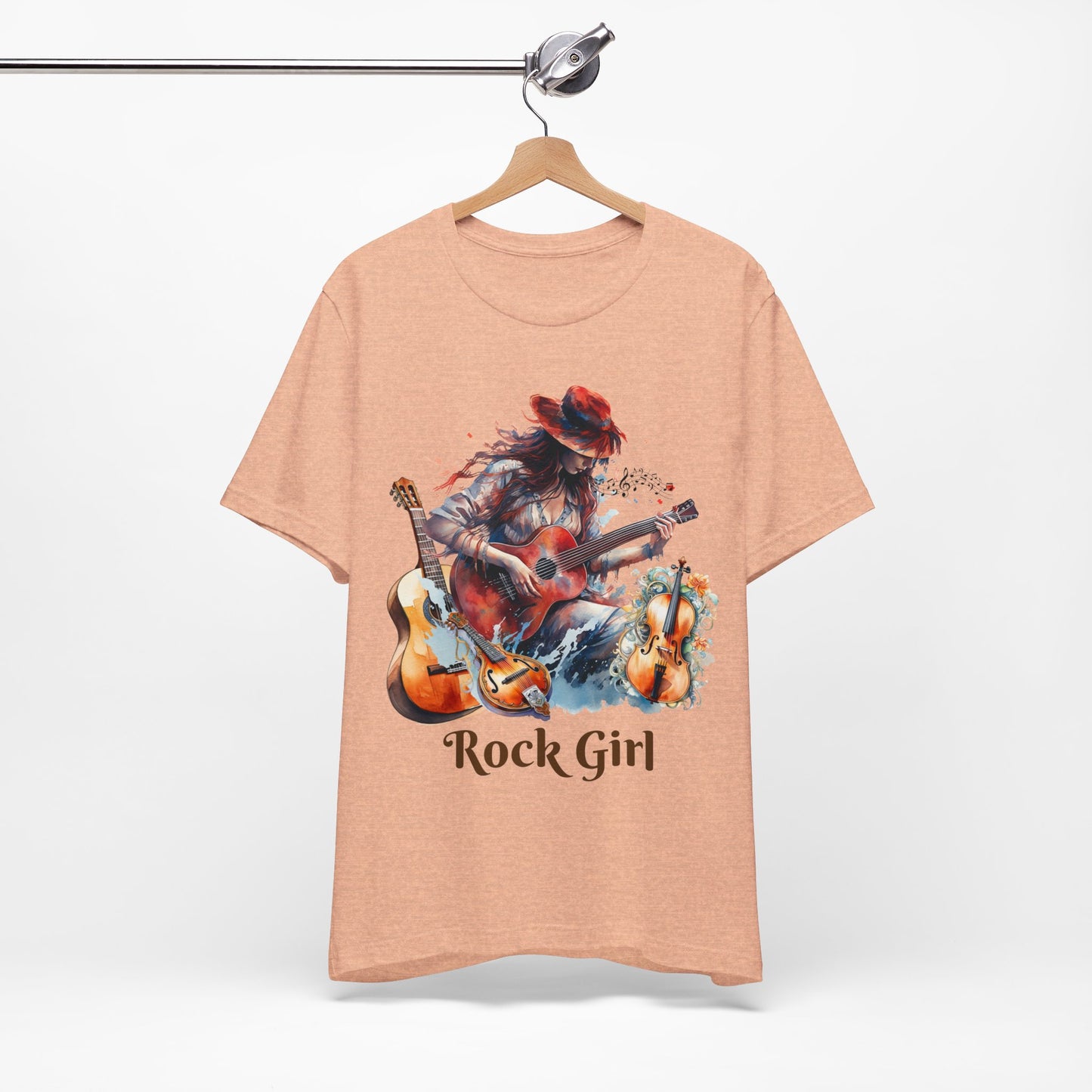 rock girl unisex t-shirt