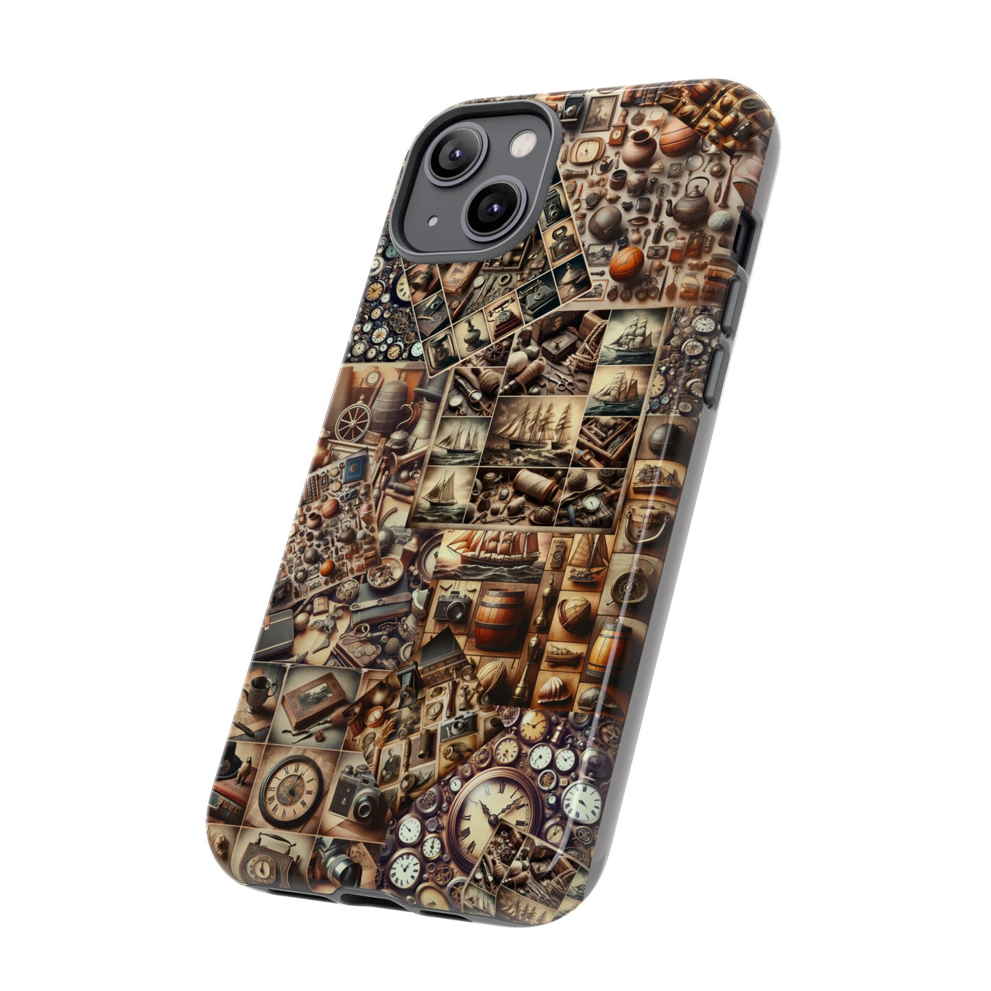 antique tough cases for iphone, samsung & google pixel