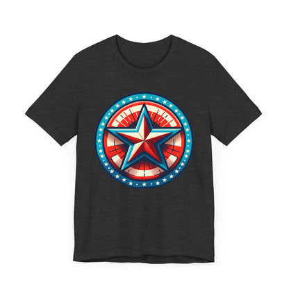 Captain America Unisex Jersey Short Sleeve Tee