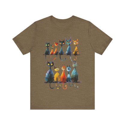 Colorful Cats T-Shirt