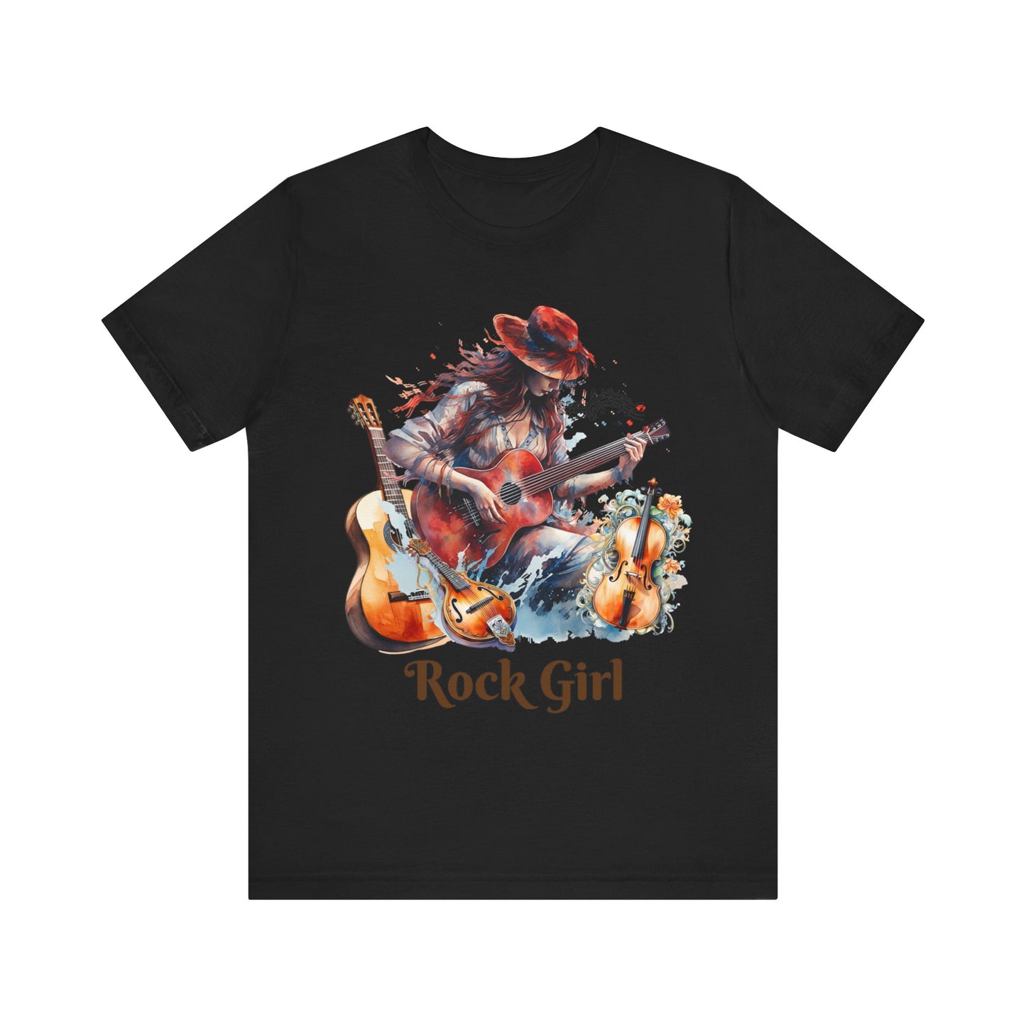 rock girl unisex t-shirt