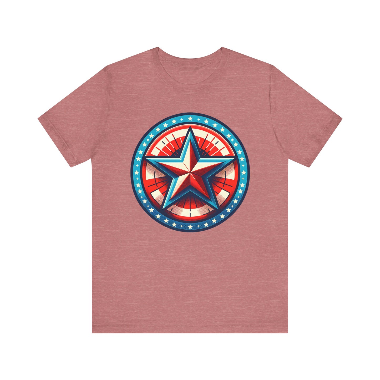 captain america unisex jersey short sleeve tee