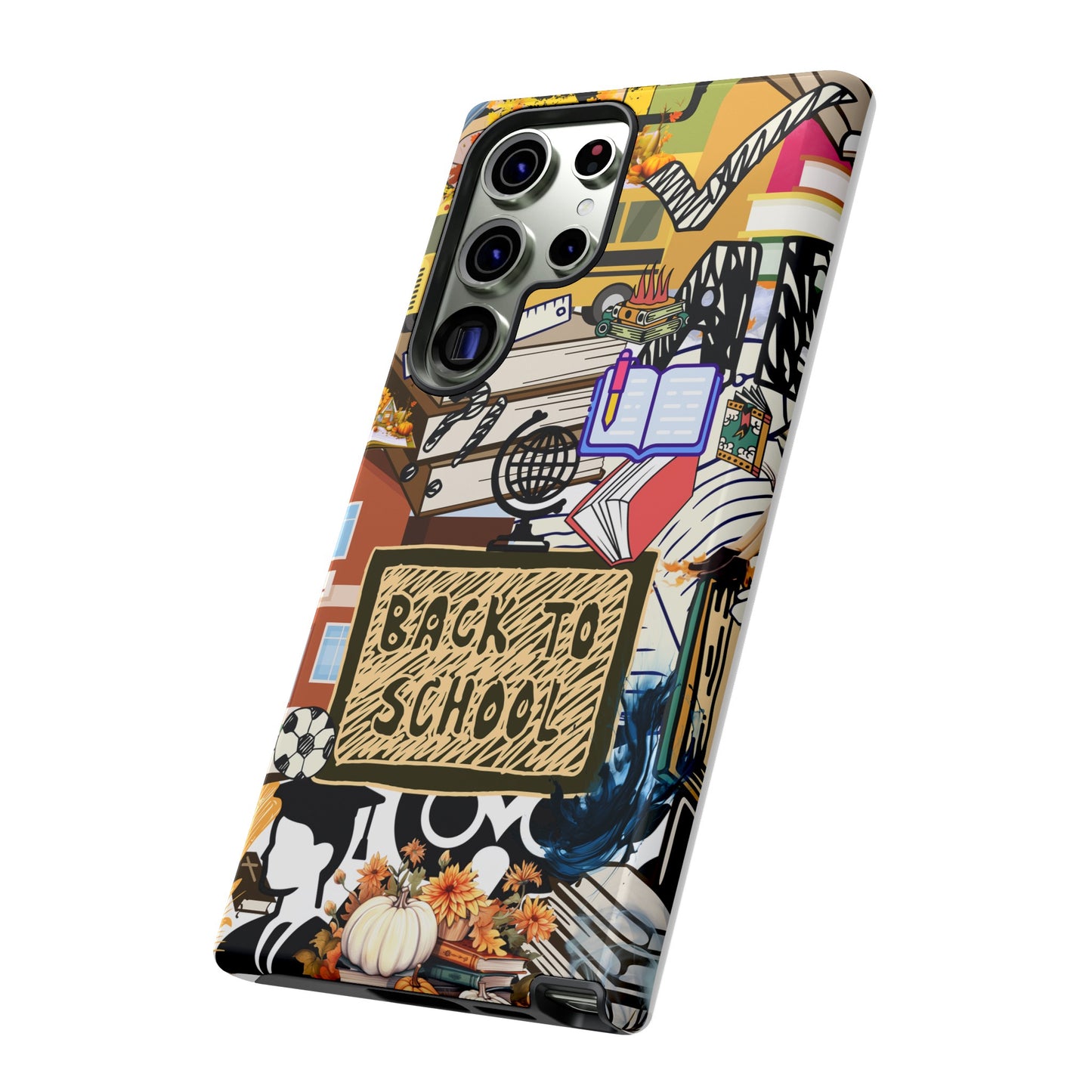 back to school tough cases for iphone, samsung & google pixel