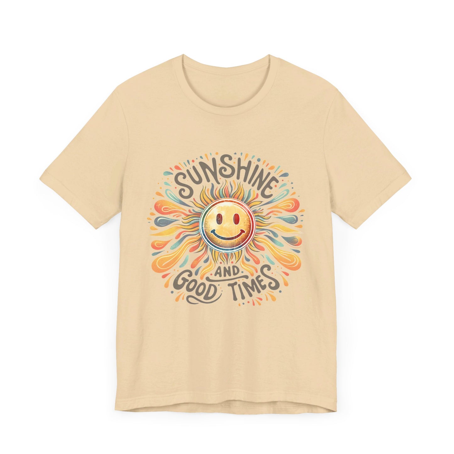 sunshine and good times jersey short sleeve tee