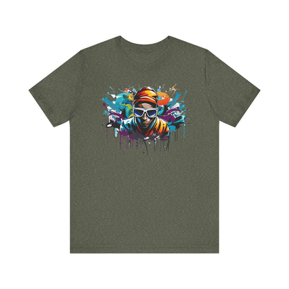 Colorful Urban Streetwear T-Shirt