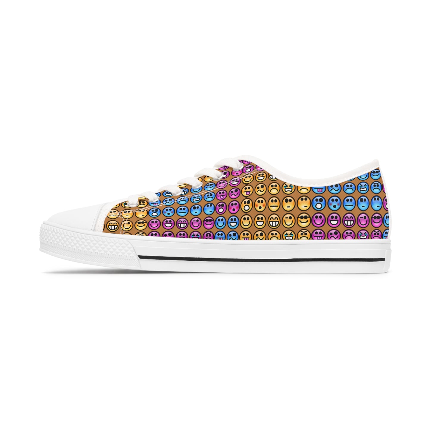 emoji low top sneakers