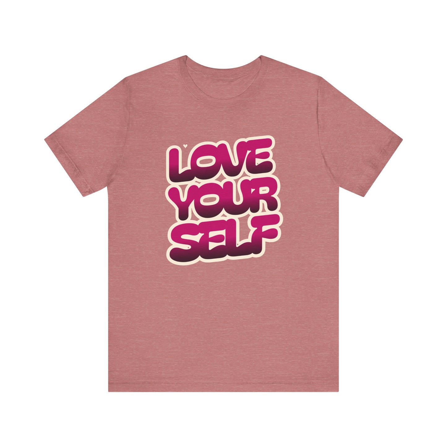 love yourself jersey short sleeve unisex tee