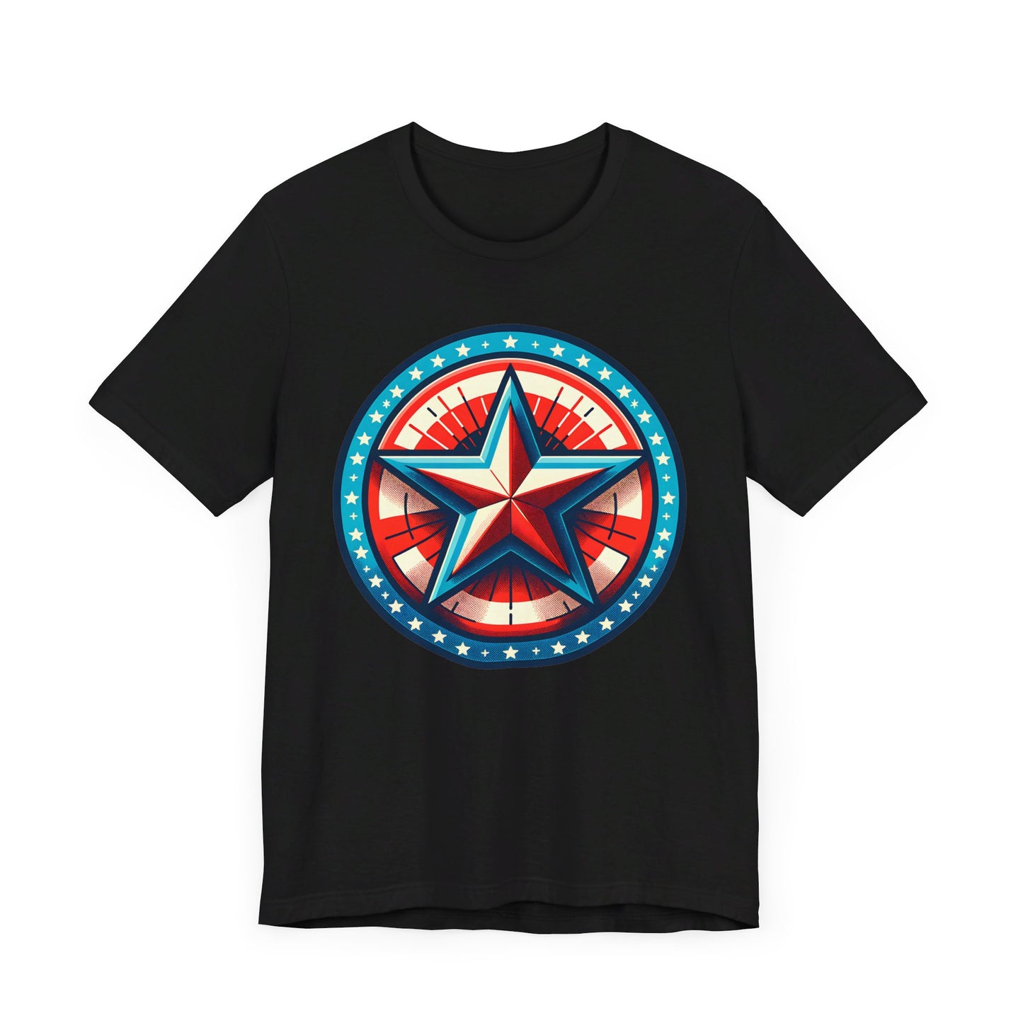 captain america unisex jersey short sleeve tee