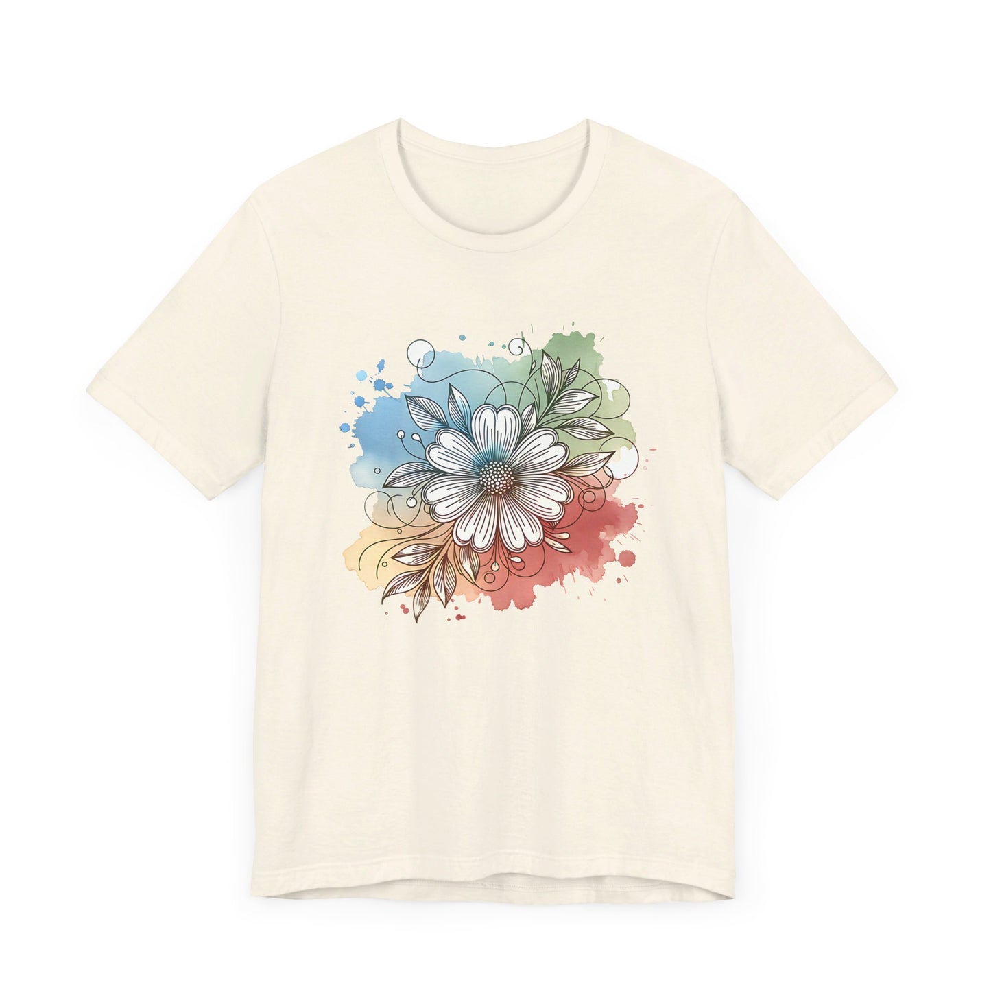 marguerites jersey short sleeve tee