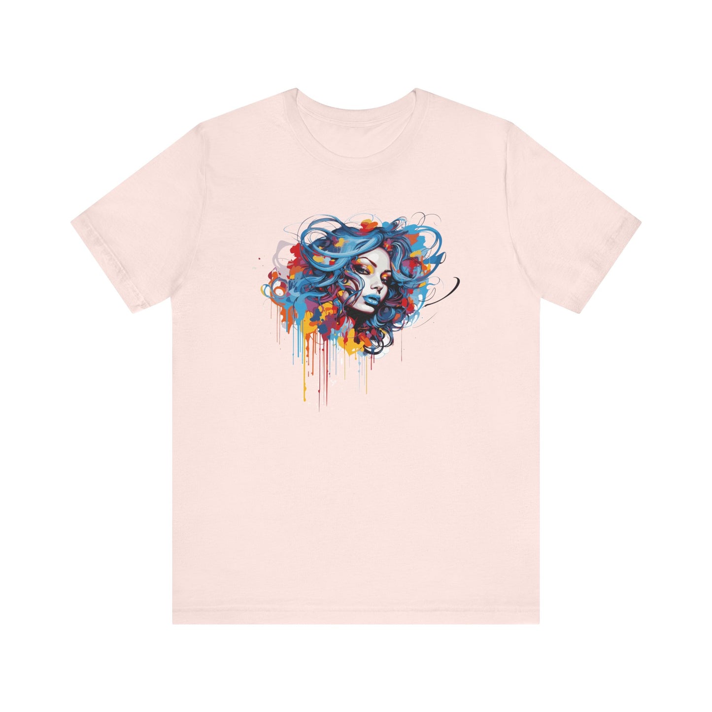 lady splatter t-shirt