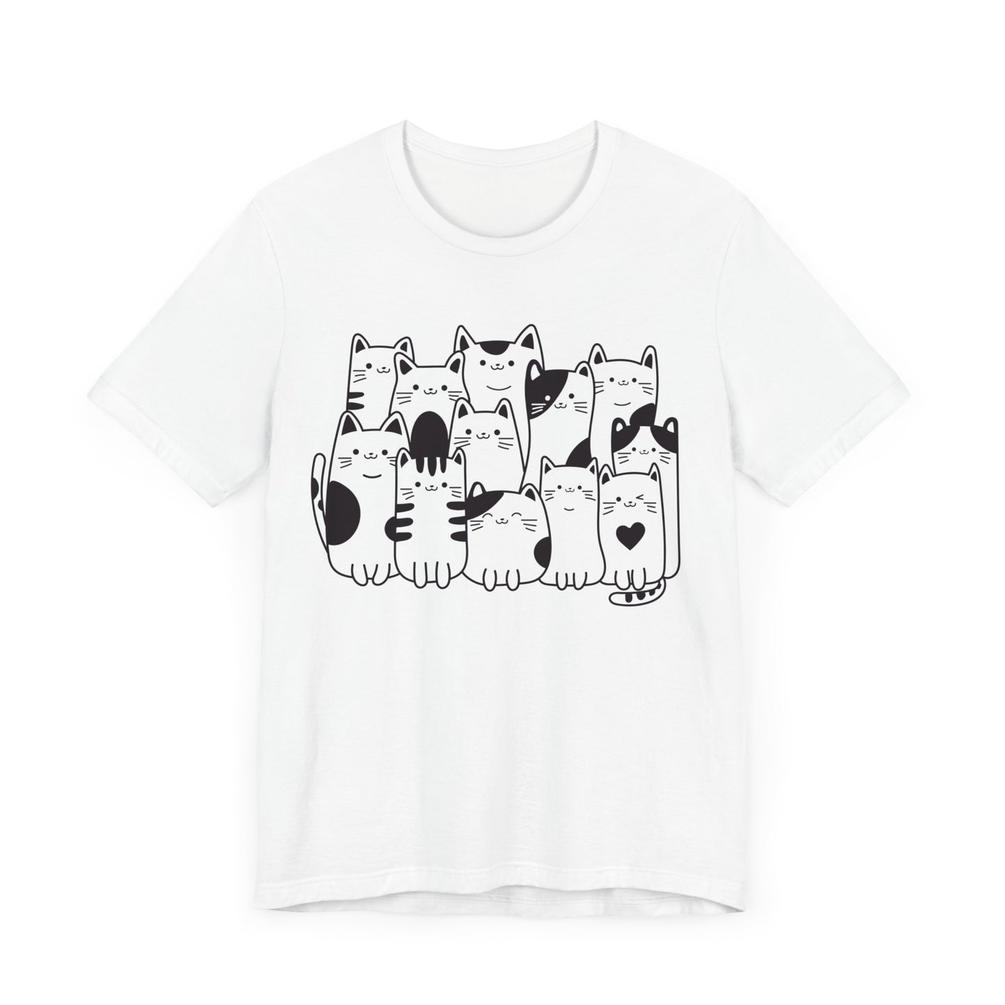 cat crew t-shirt