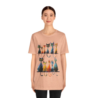 Colorful Cats T-Shirt