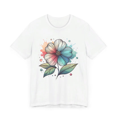 Single Flower Jersey Short Sleeve Tee