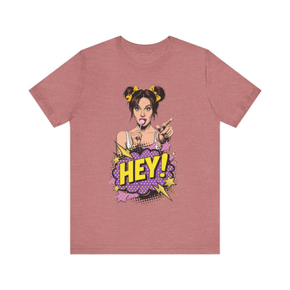 Hey Cute Girl Unisex T-Shirt