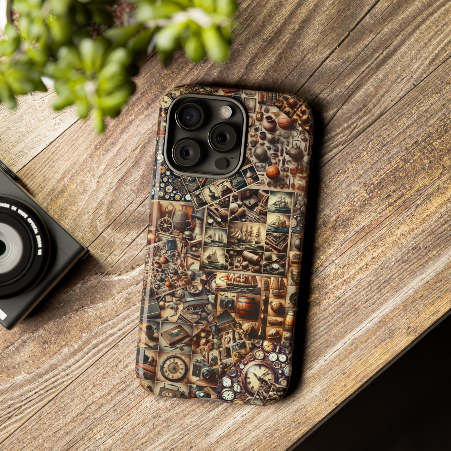 antique tough cases for iphone, samsung & google pixel