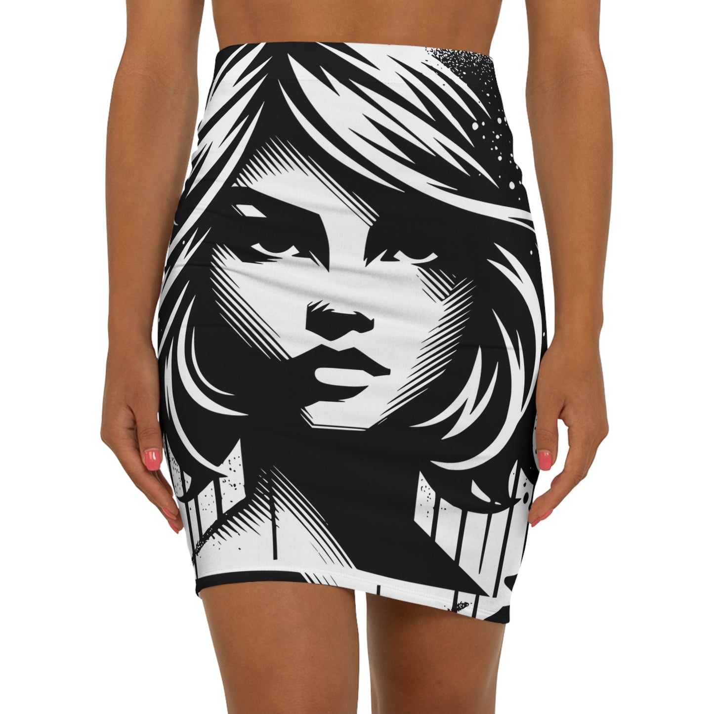 gangster girl mini skirt