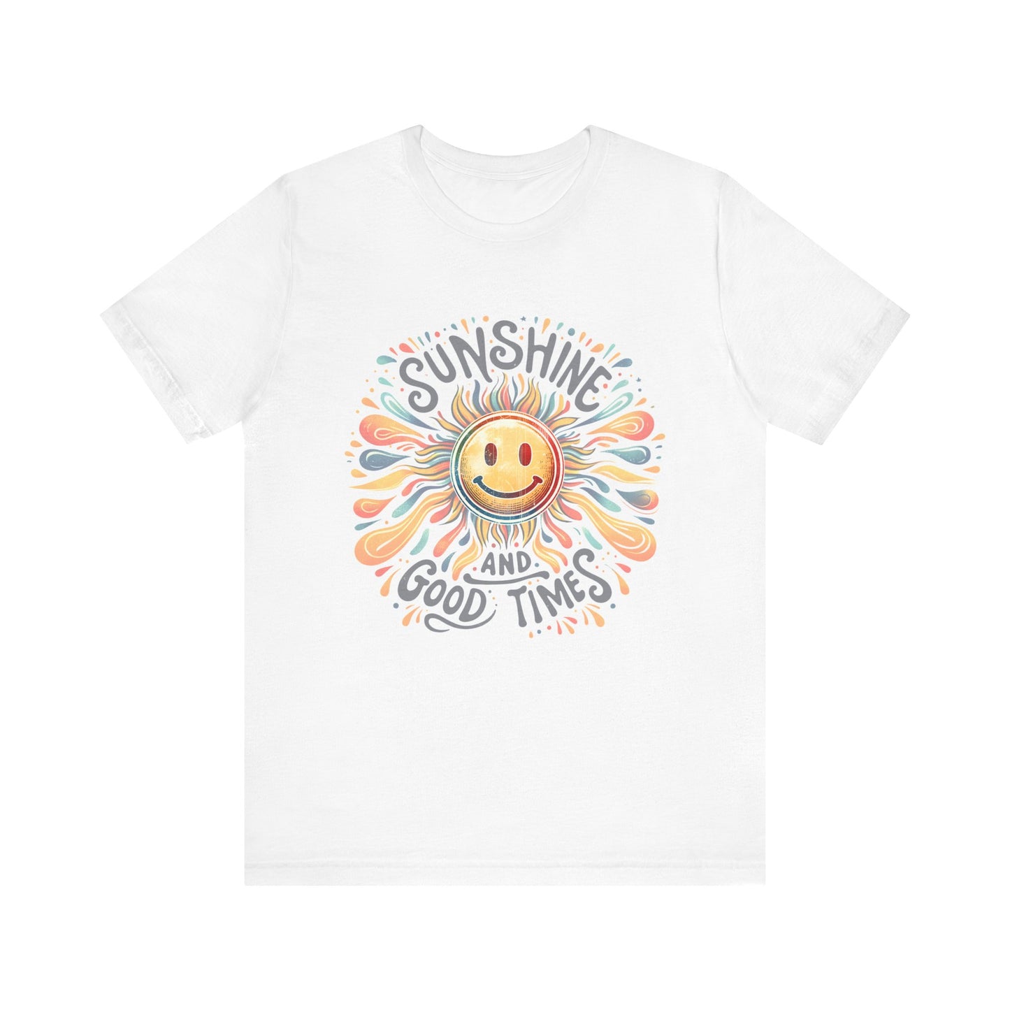 sunshine and good times jersey short sleeve tee