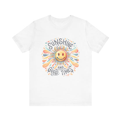 Sunshine and Good Times Jersey Short Sleeve Tee