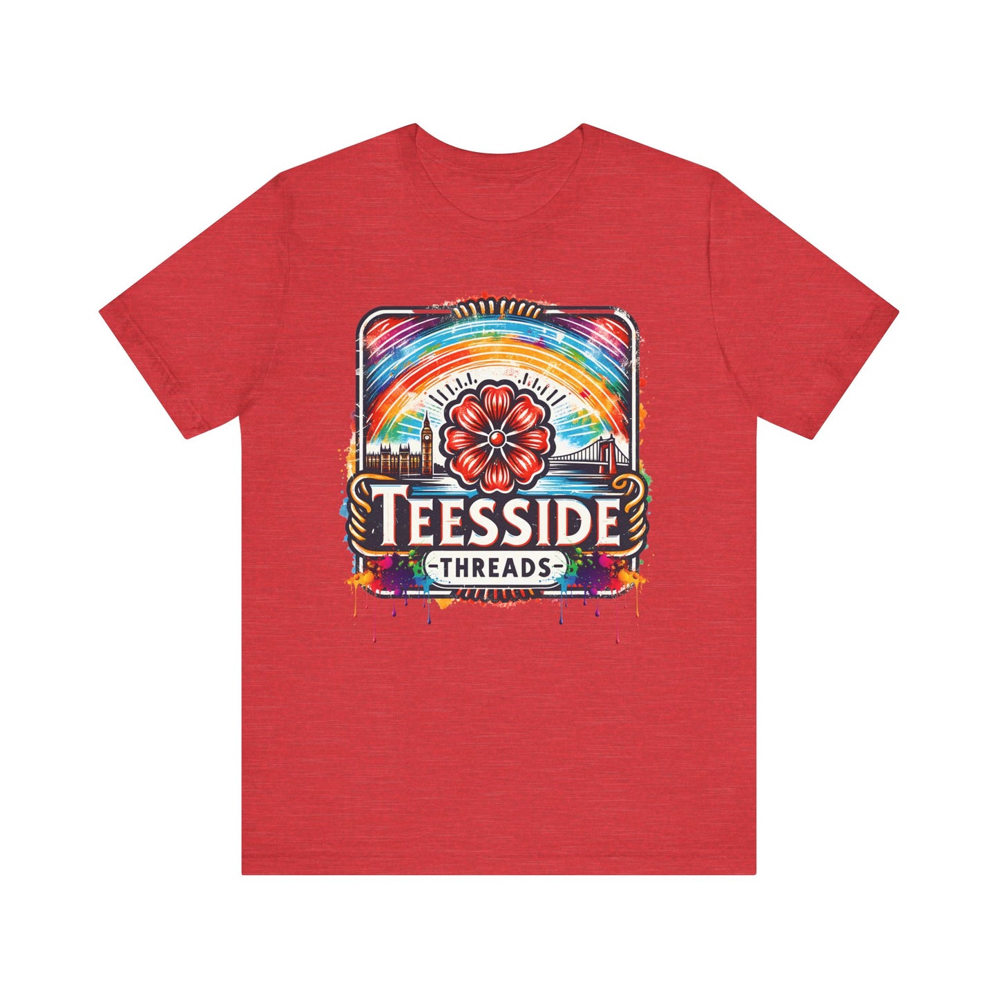 teessides threads unisex jersey short sleeve tee