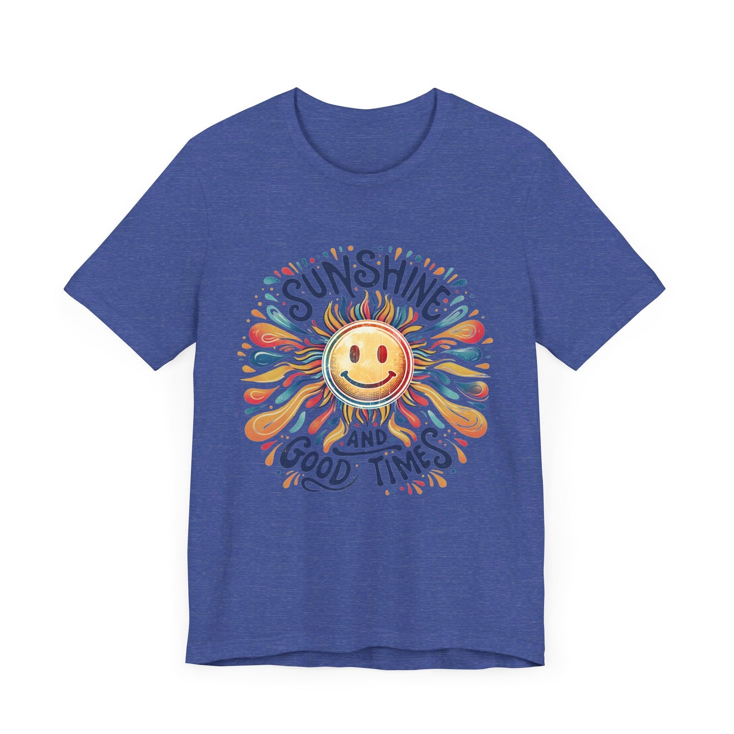 sunshine and good times jersey short sleeve tee