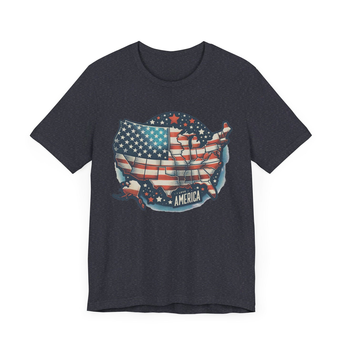 america unisex jersey short sleeve tee