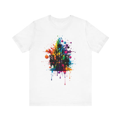 Colorful Paint Splatter T-Shirt