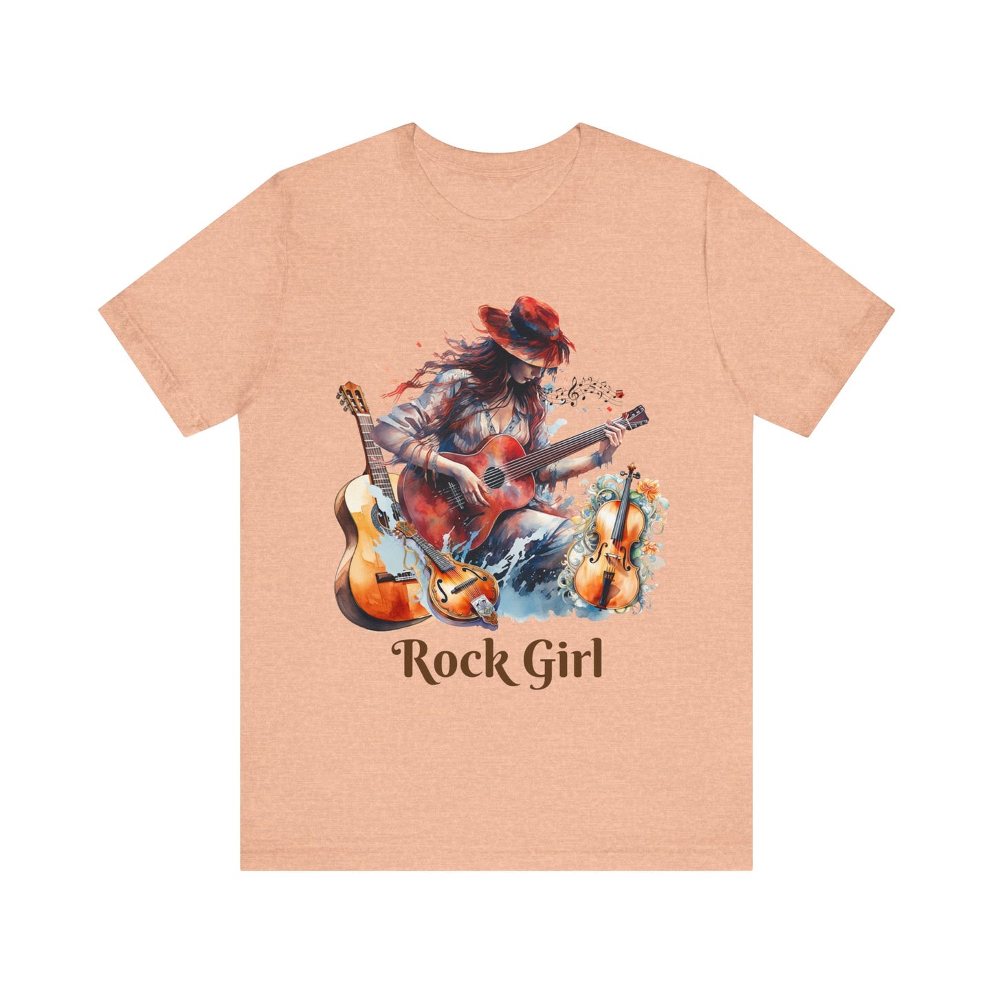 rock girl unisex t-shirt