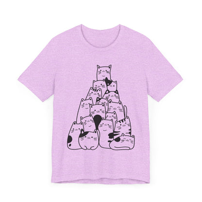 Cat Tree Pattern T-Shirt