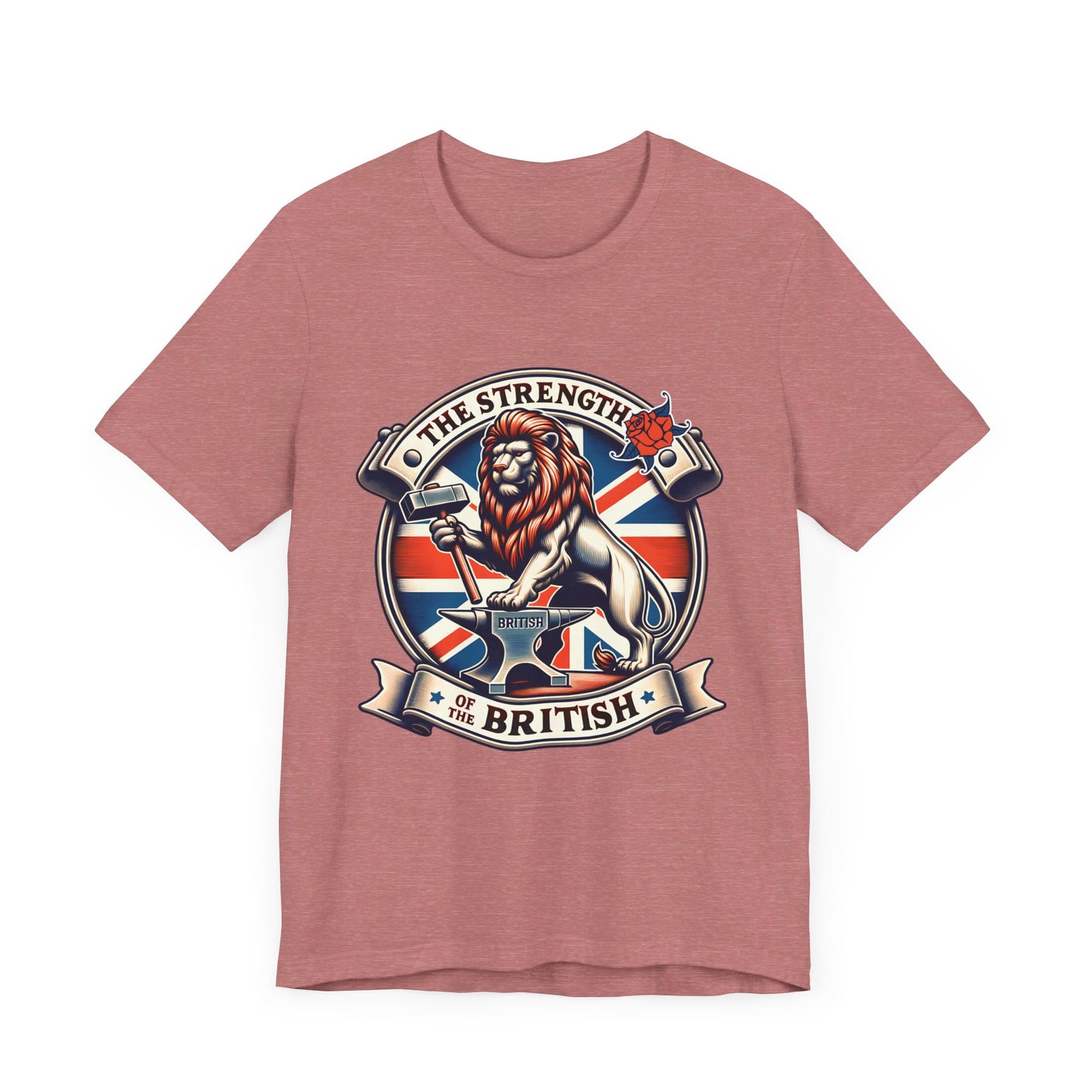 the strength of the british jersey short sleeve tee