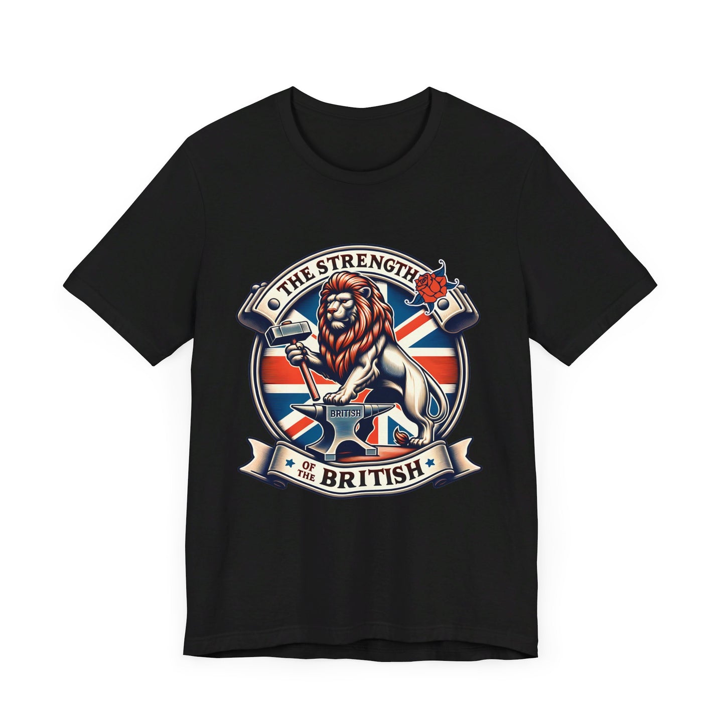 the strength of the british jersey short sleeve tee