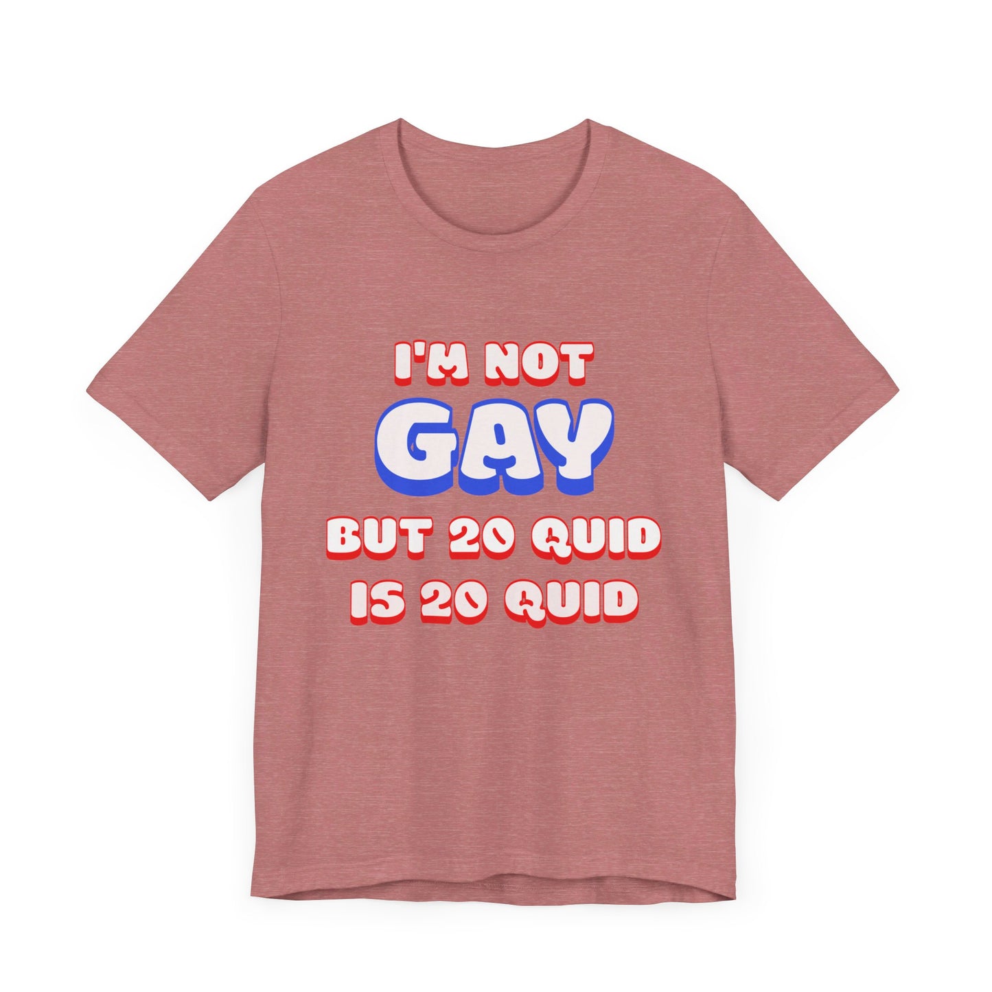 i'm not gay jersey short sleeve tee