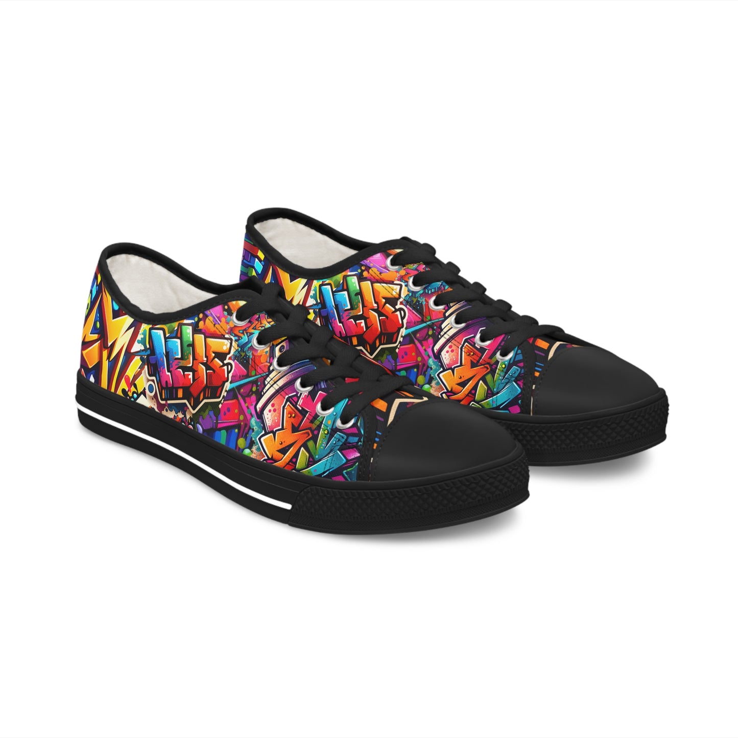 graffiti groove women sneakers