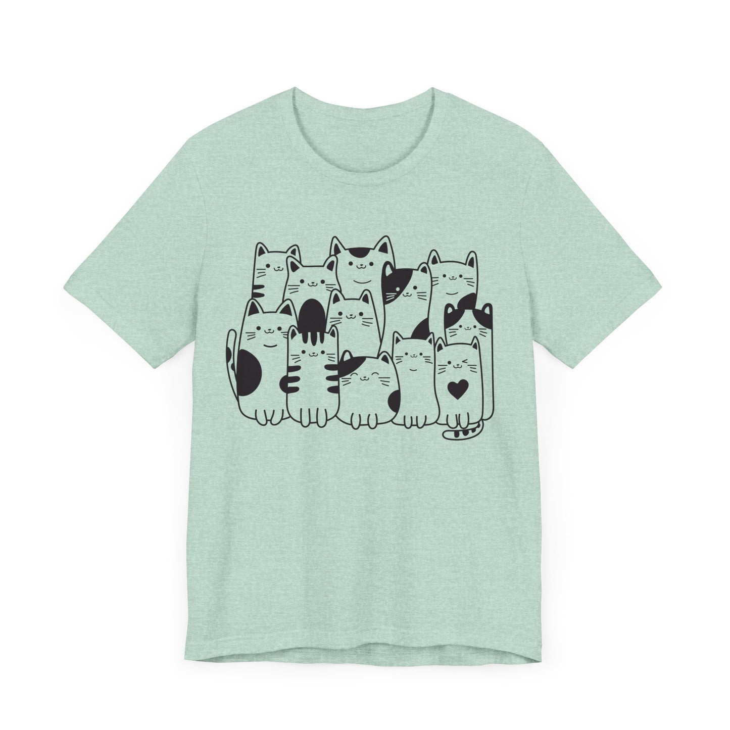 cat crew t-shirt