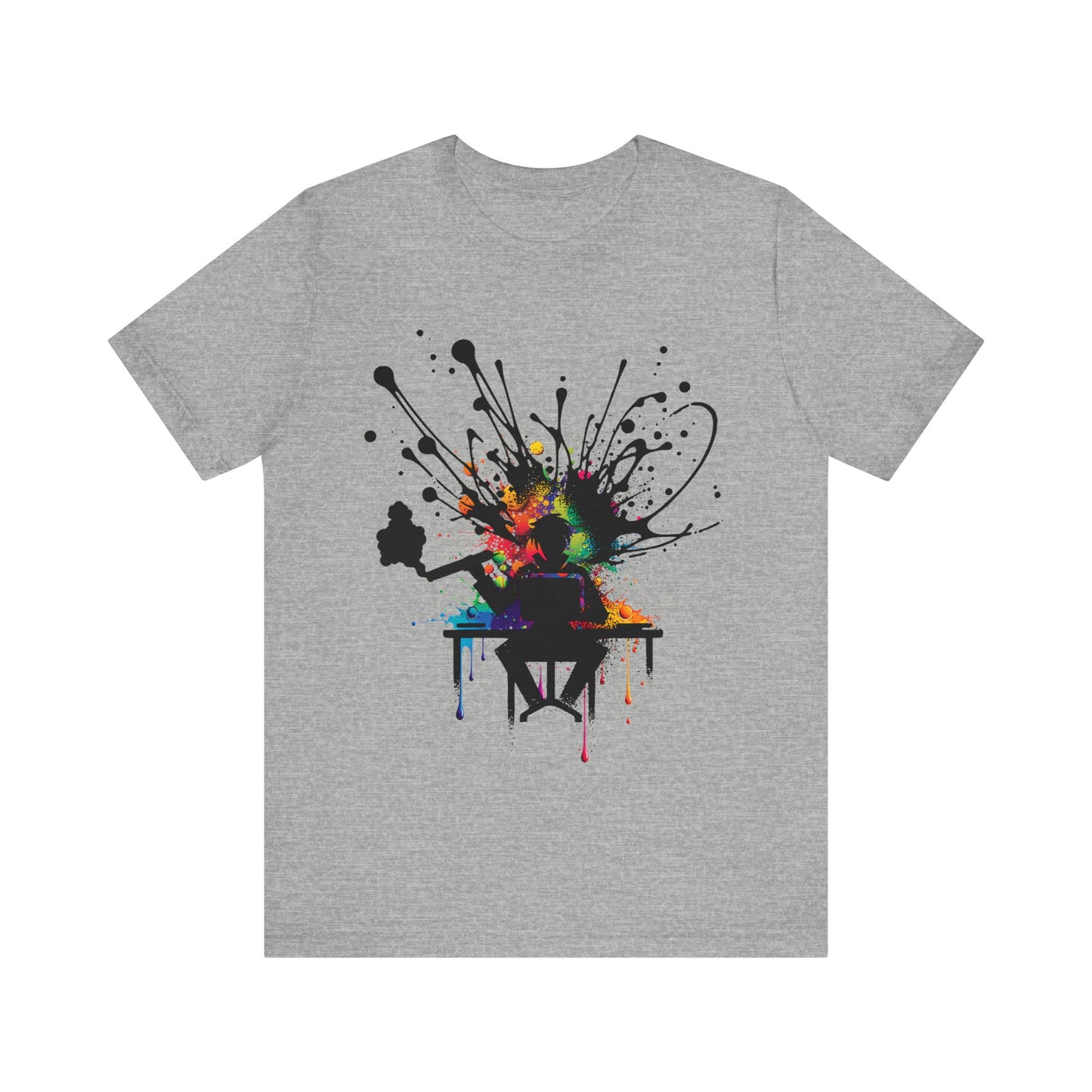 color splash unisex t-shirt