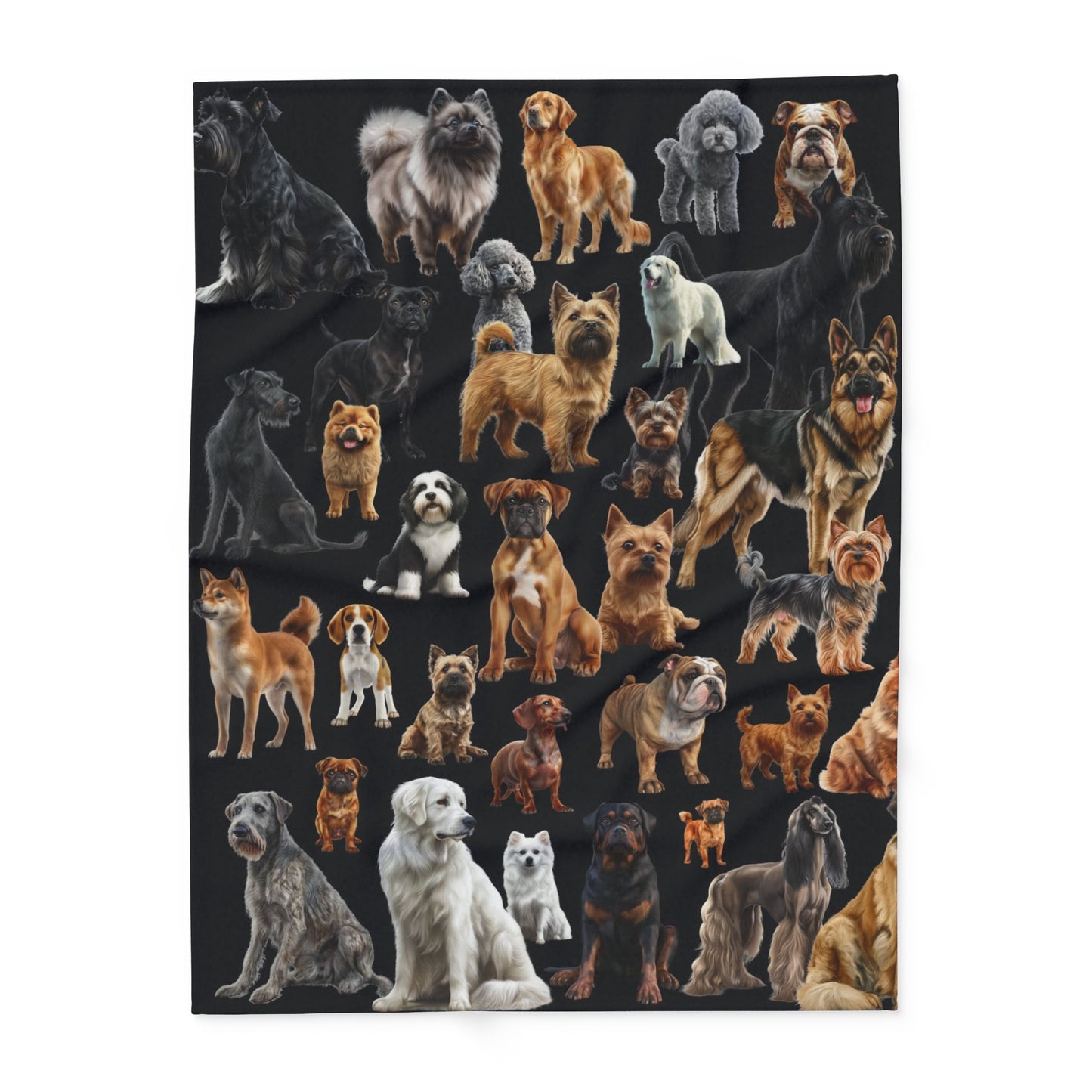 dogs bedding fleece blanket