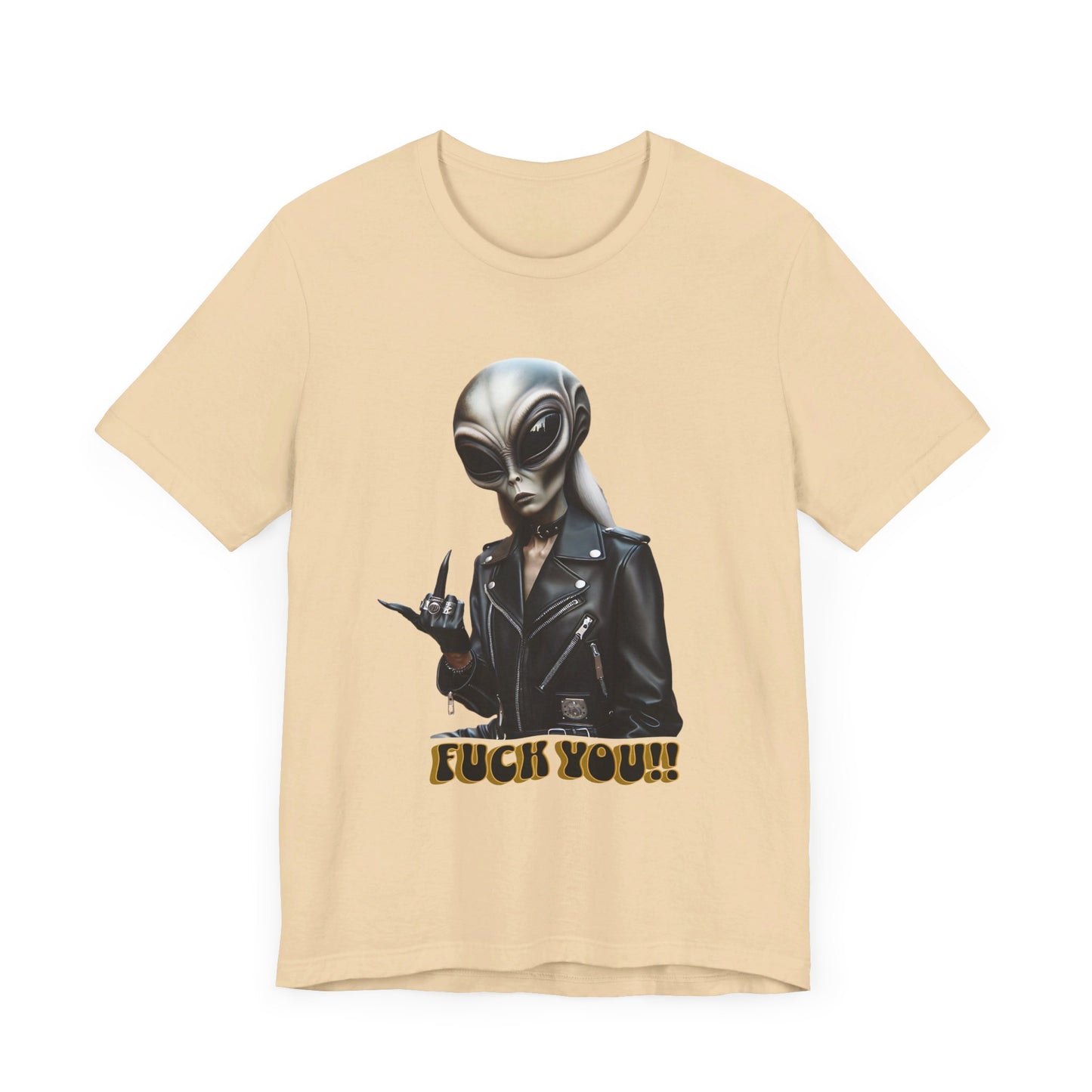 alien fuck you jersey short sleeve unisex tee