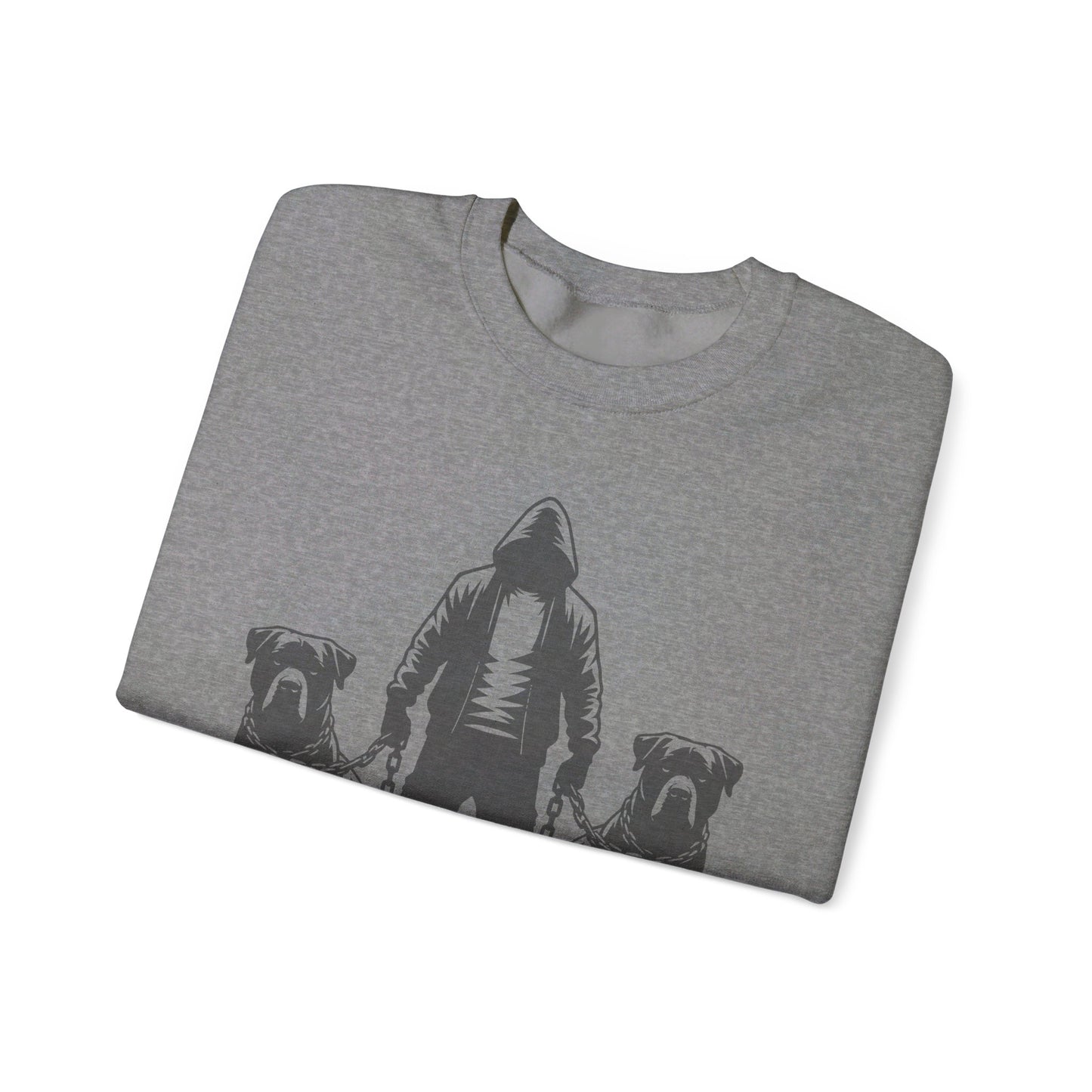 unleash the dogs heavy blend™ crewneck sweatshirt