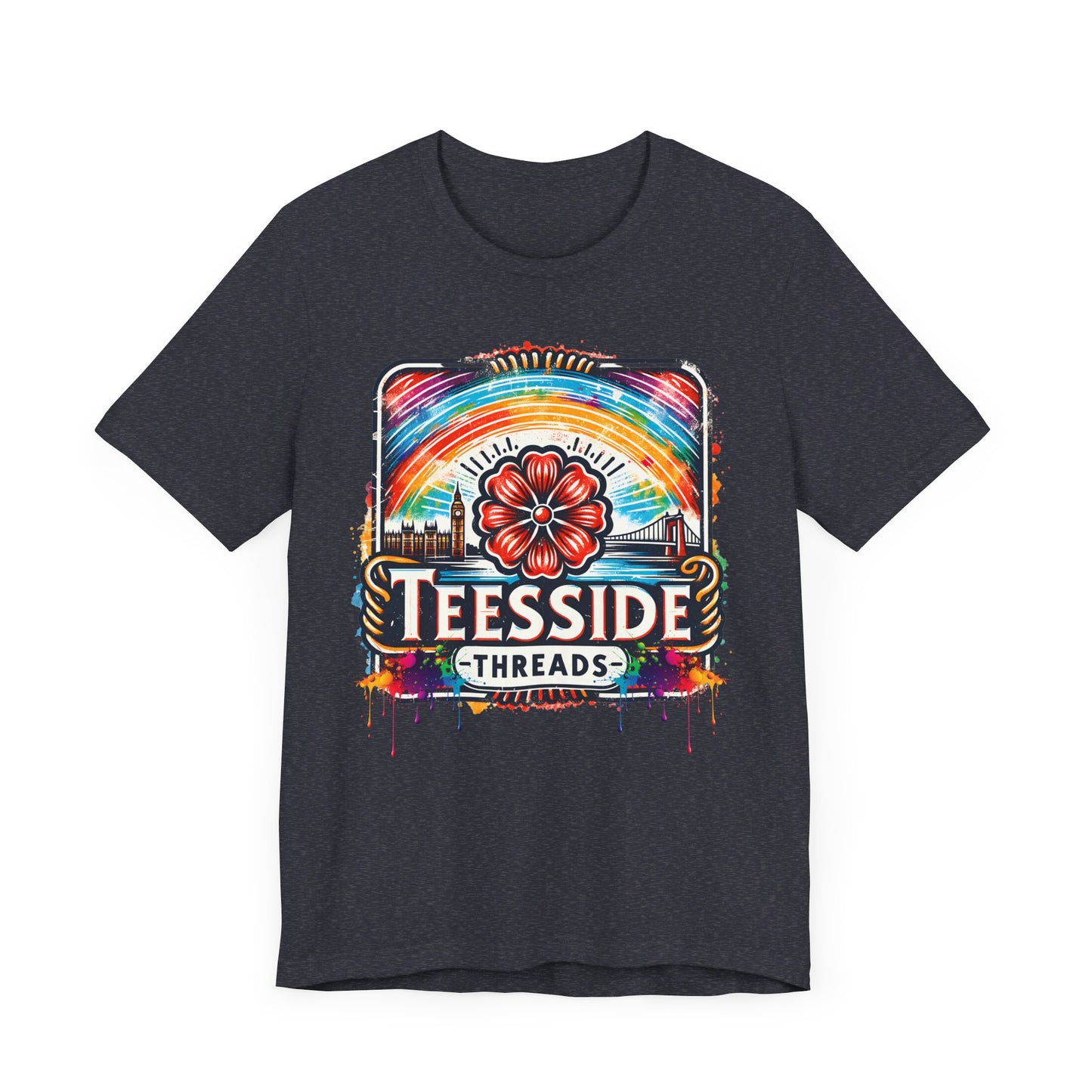 teessides threads unisex jersey short sleeve tee