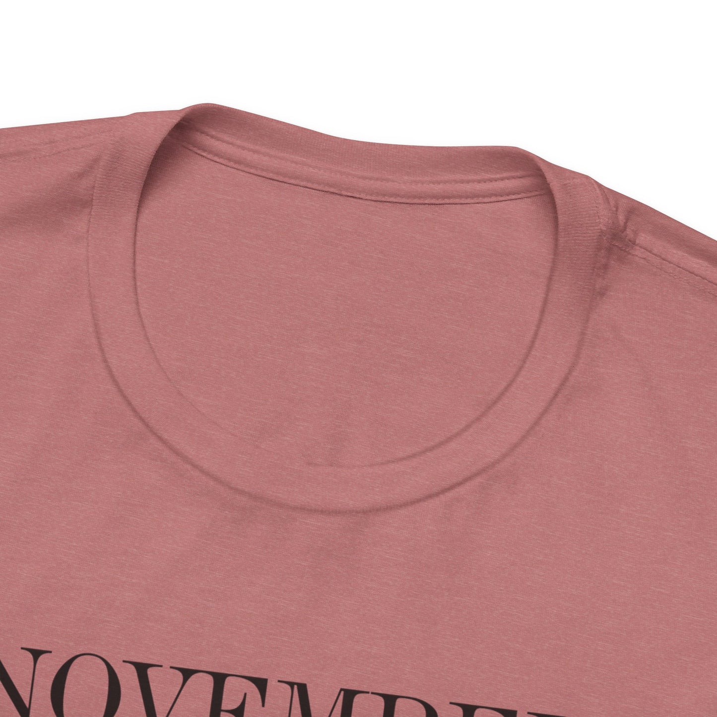 november peony flowers t-shirt