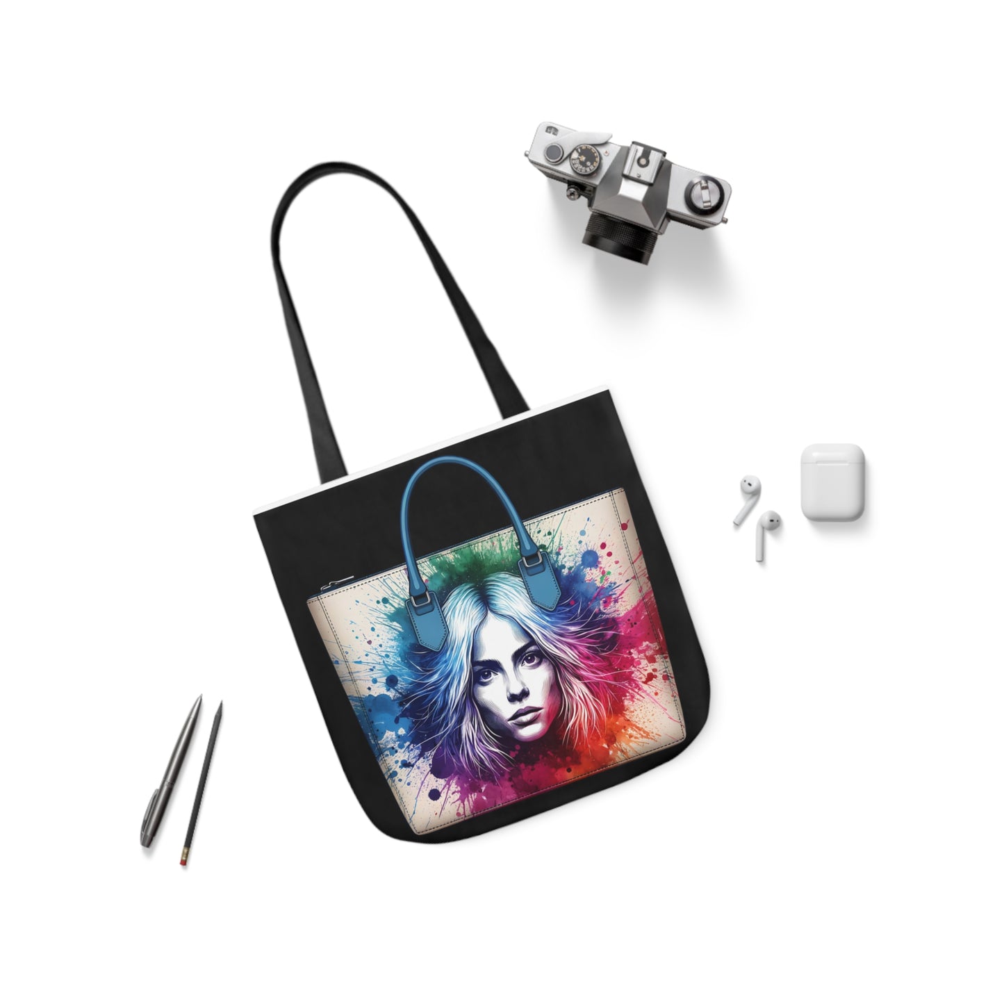 unknown canvas tote bag