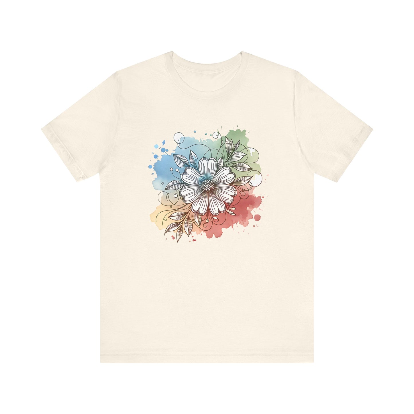 marguerites jersey short sleeve tee