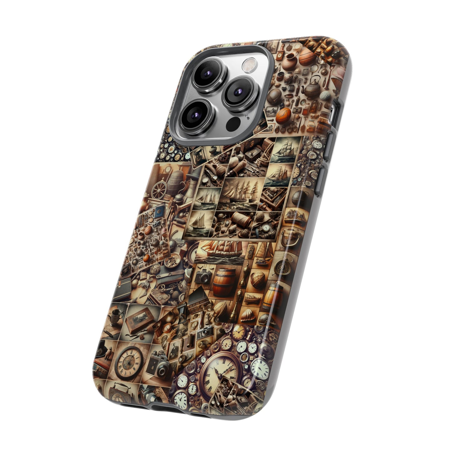 antique tough cases for iphone, samsung & google pixel