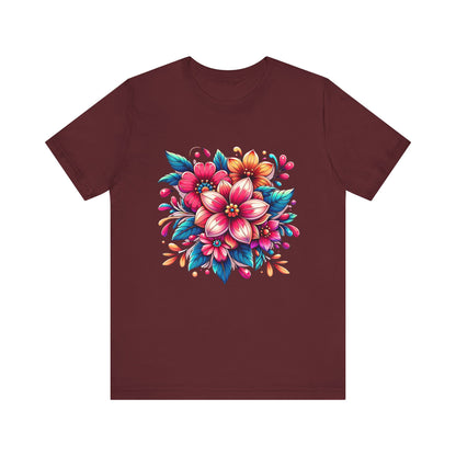 Flower Jersey Short Sleeve Tee