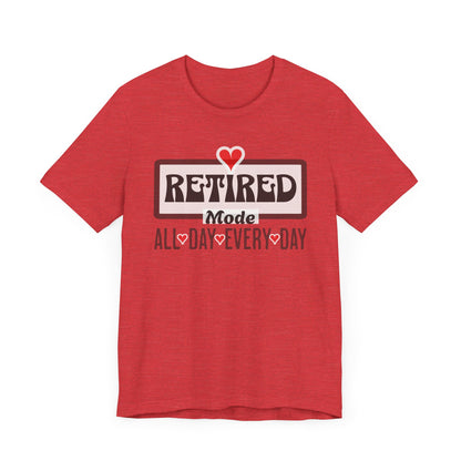 Retired Mode Jersey Short Sleeve Unisex Tee