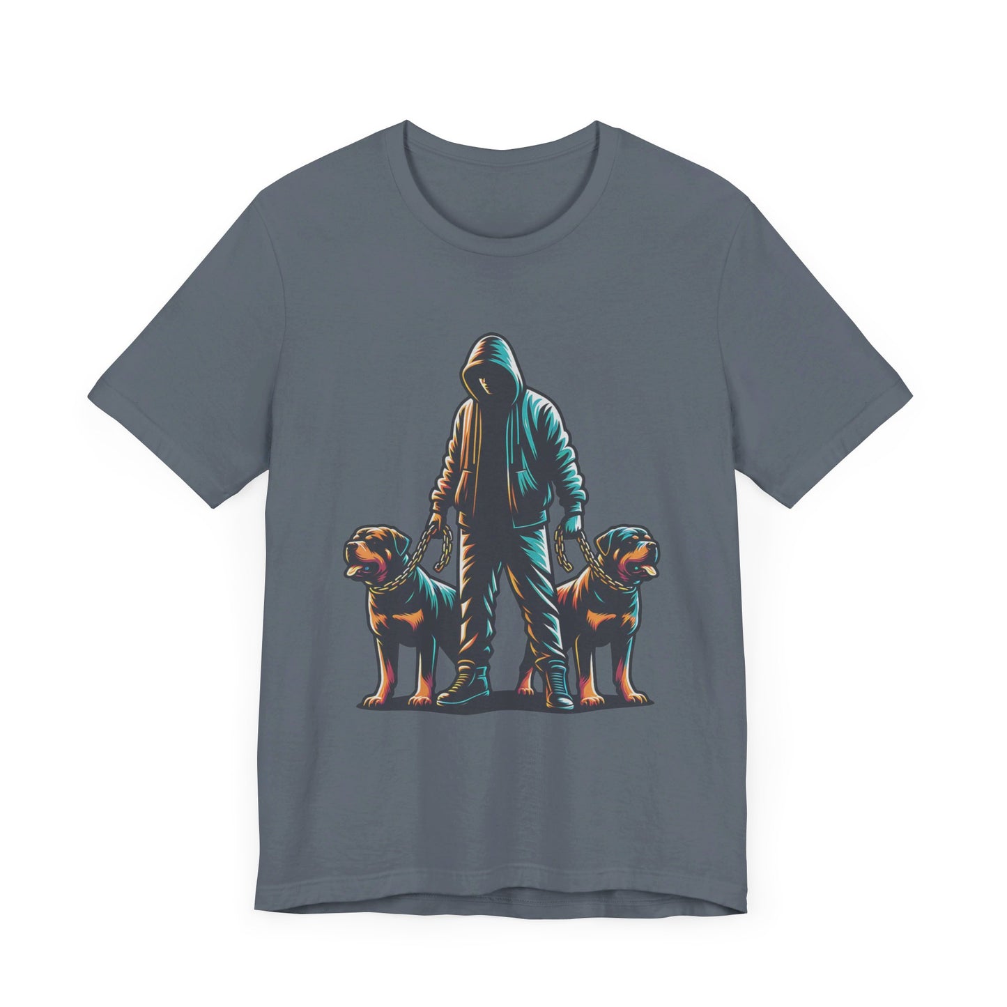 unleash the dogs short sleeve unisex tee